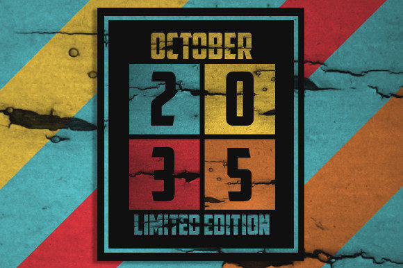 Retro October 2035 Limited Edition