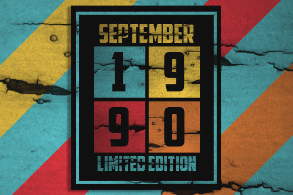 Retro September 1990 Limited Edition
