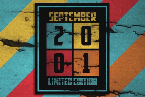 Retro September 2001 Limited Edition