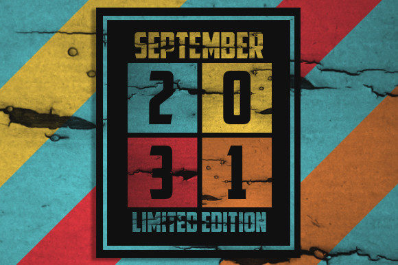 Retro September 2031 Limited Edition