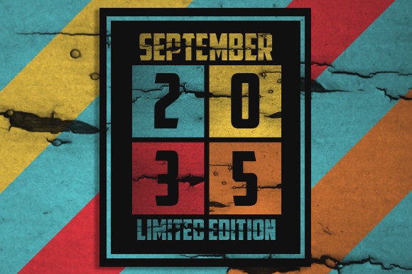 Retro September 2035 Limited Edition